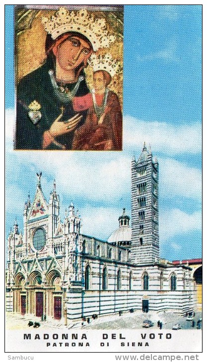 Andachtsbild - Madonna Del Voto - Patrona De Siena Rs Gebet - Religion &  Esoterik