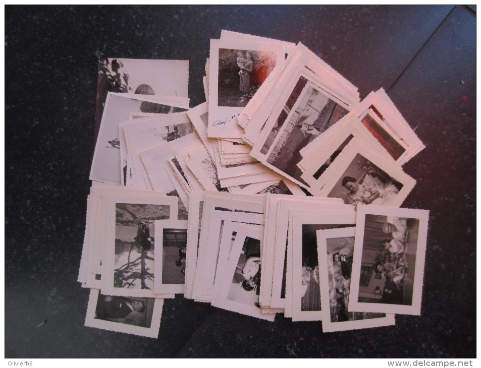 LOT 120 PHOTOS BELGIQUE (M1501)  (2 Vues) Année 50 Et 60 De Tout - Albums & Collections