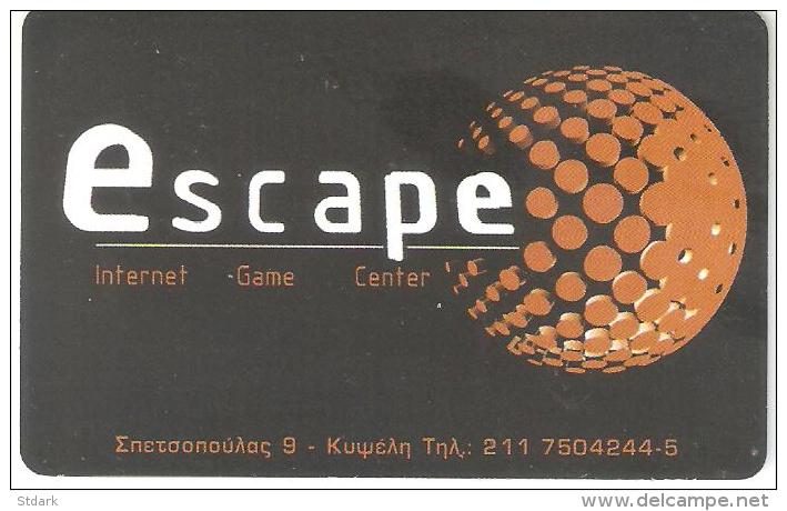 Greece-ESCAPE,member Club Card - Other & Unclassified
