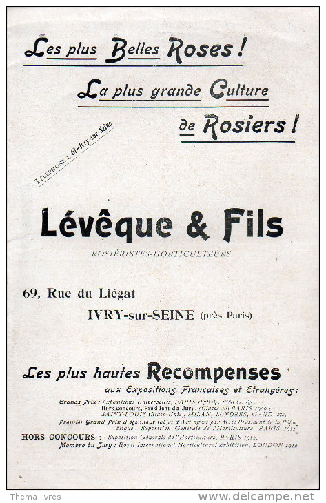 Catalogue LEVEQUE (ivry, Roses) (PPP2099) - Autres & Non Classés