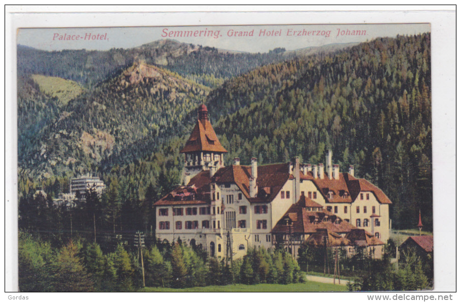 Austria - Semmering - Grand Hotel Erzherzog Johann - Semmering