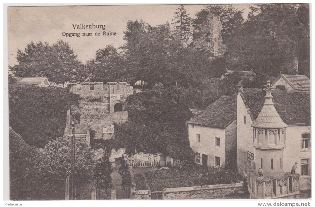 Valkenburg - Opgang Naar De Ruine - Zeer Oud - Valkenburg