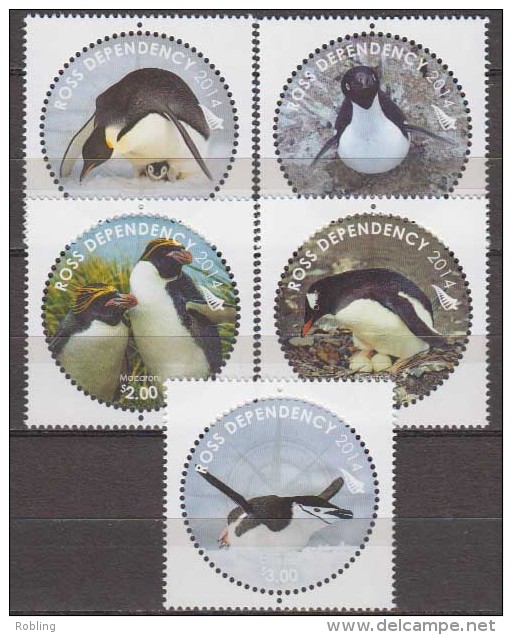 Antarctic.Ross Dependency.2014.Penquins.MNH.22286 - Autres & Non Classés