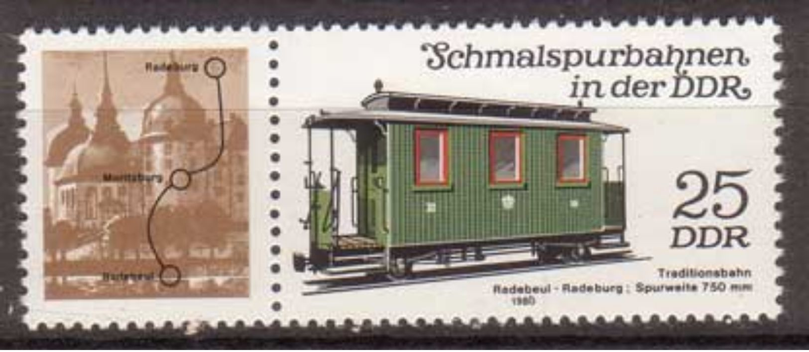 DDR , 1980 , Mi.Nr. W ZD 477 ( Zf / 2564 ) ** / MNH - Zusammendrucke