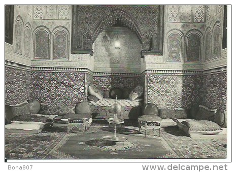 MAROC : MEKNES : Palais De Dar Jamaï - Le Salon Du Haut - Meknès