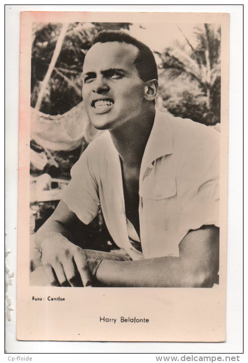 ARTISTE CHANTEUR . PORTRAIT D'HARRY BELAFONTE - Réf. N°13643 - - Chanteurs & Musiciens