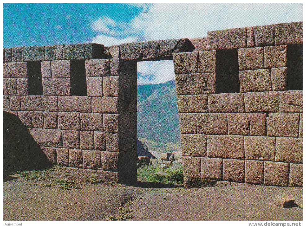 Peru--1979--Portico De Un Recinto Incaico De Pisaq------a, Francia - Peru