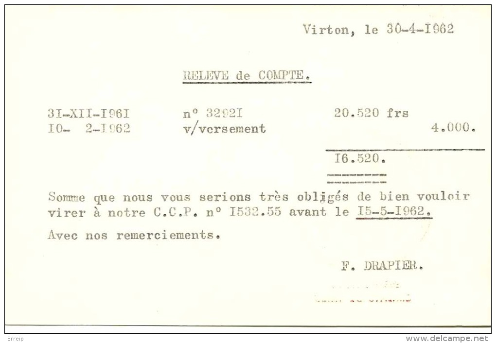 Virton Fernand Drapier Laval Ciments De Thieu Andre Gillet Ethe Belmont - Virton