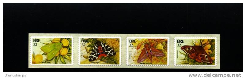 IRELAND/EIRE - 1994  MOTHS  SELF-ADHESIVE SET  MINT NH - Nuovi