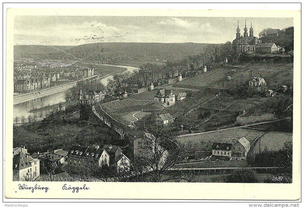 GERMANIA  BAYERN  WÜRZBURG   Panorama Mit Kappele - Wuerzburg