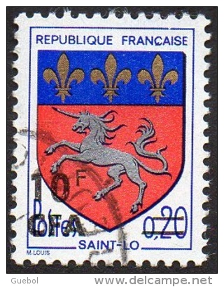 Réunion Obl. N° 386 Armoiries De Saint Lô - Oblitérés