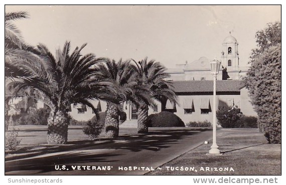 U S Veterans Hospital Tucson Arizona Real Photo - Tucson