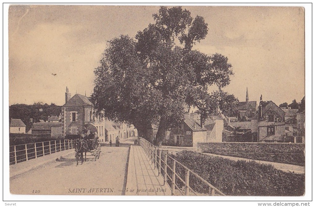 SAINT  AVERTIN - Vue Prise Du Pont. - Saint-Avertin