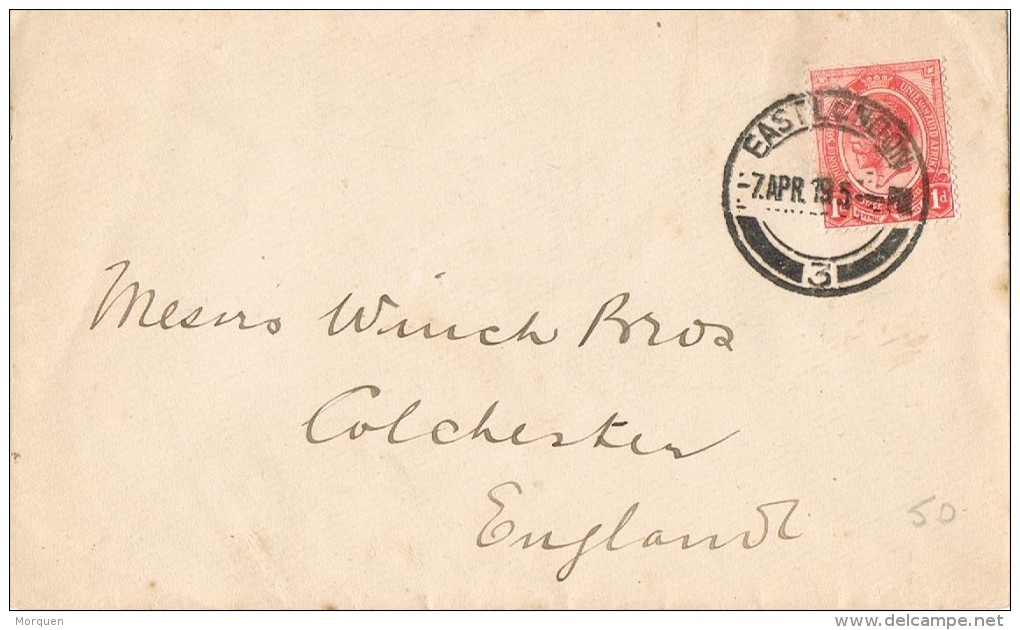 16324. Carta EAST LONDON (South Africa) 1919 To England - Cartas