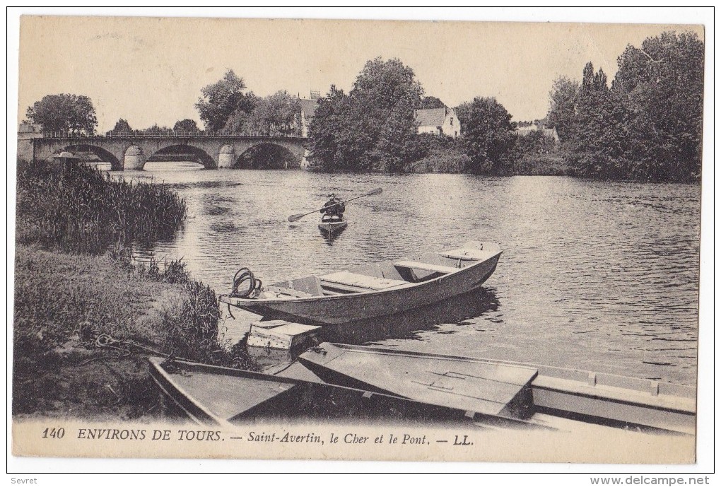 SAINT-AVERTIN. - Le Cher Et Le Pont - Saint-Avertin