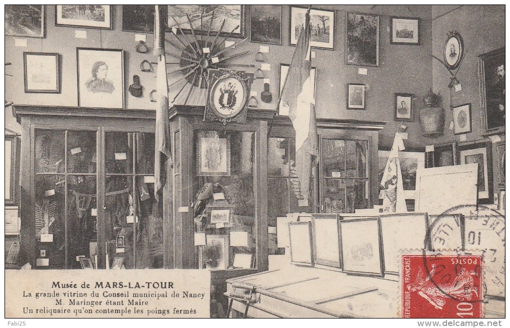 MUSEE DE MARS LA TOUR  LA GRANDE VITRINE - Altri & Non Classificati