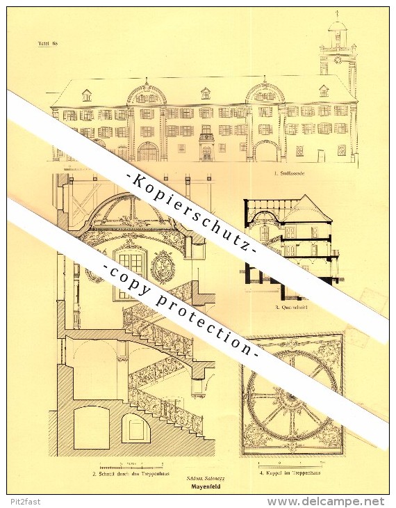 Photographien / Ansichten , 1924 , Mayenfeld / Maienfeld , Region Landquart , Prospekt , Architektur , Fotos !!! - Landquart