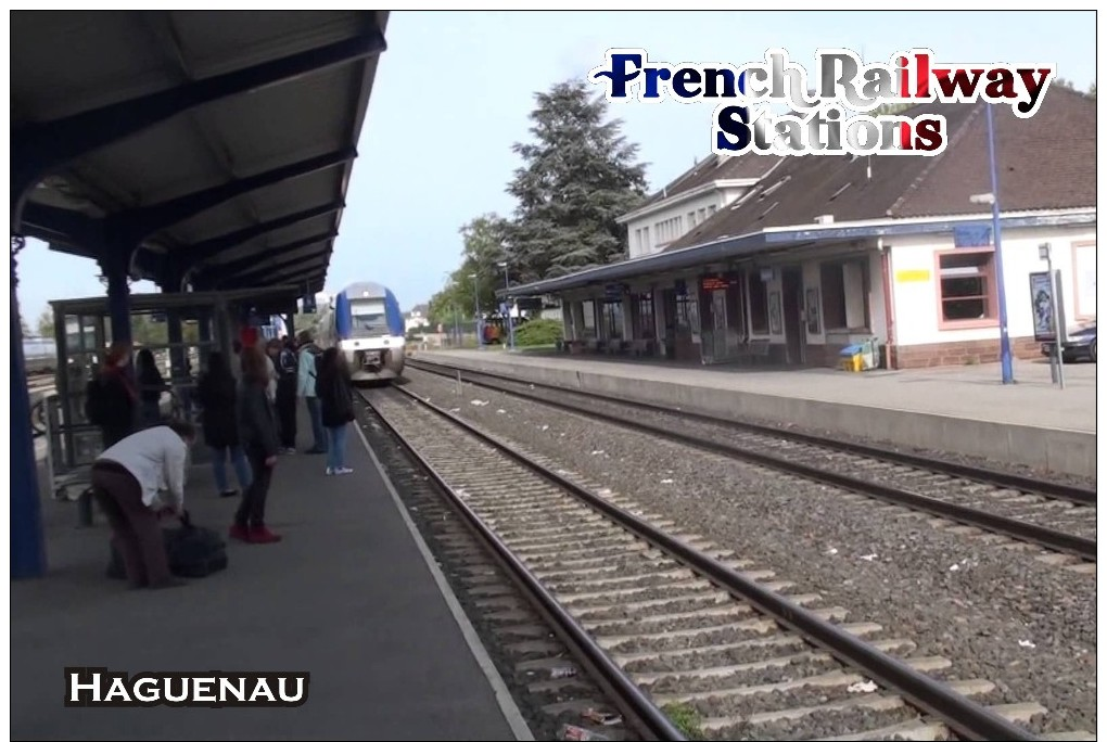 Postcard, French Railway Stations, Haguenau 1 - Autres & Non Classés