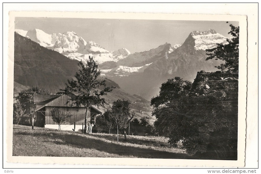 Aeschi, Landschaft   Timbrée TTB - Aeschi Bei Spiez