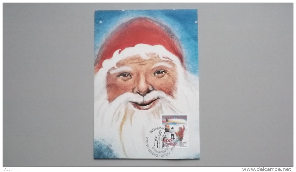 Grönland 229 Yt 217 Maximumkarte MK/CM, ESST, Weihnachten - Cartes-Maximum (CM)