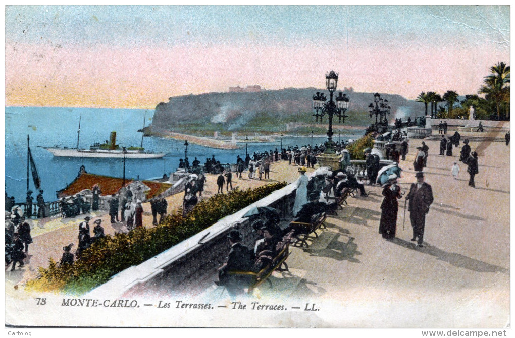 Monte-Carlo. Les Terrasses - Terrassen