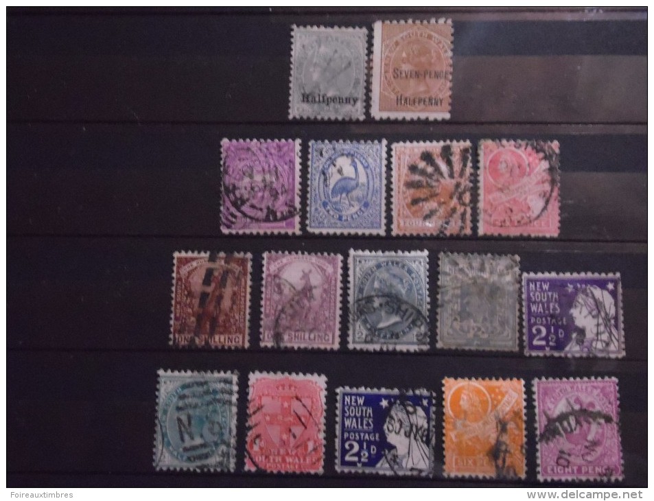 NOUVELLE GALLES DU SUD -  Lot De Timbres - Used Stamps
