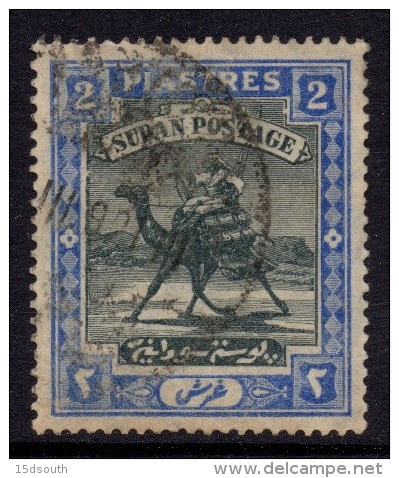 Sudan - 1908 2p (o) # SG 25 - Soudan (...-1951)