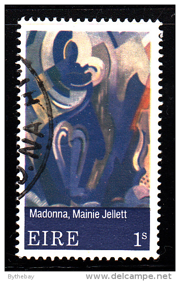 Ireland Used Scott #283 1sh Madonna Of Eire By Mainie Jellett - Usati