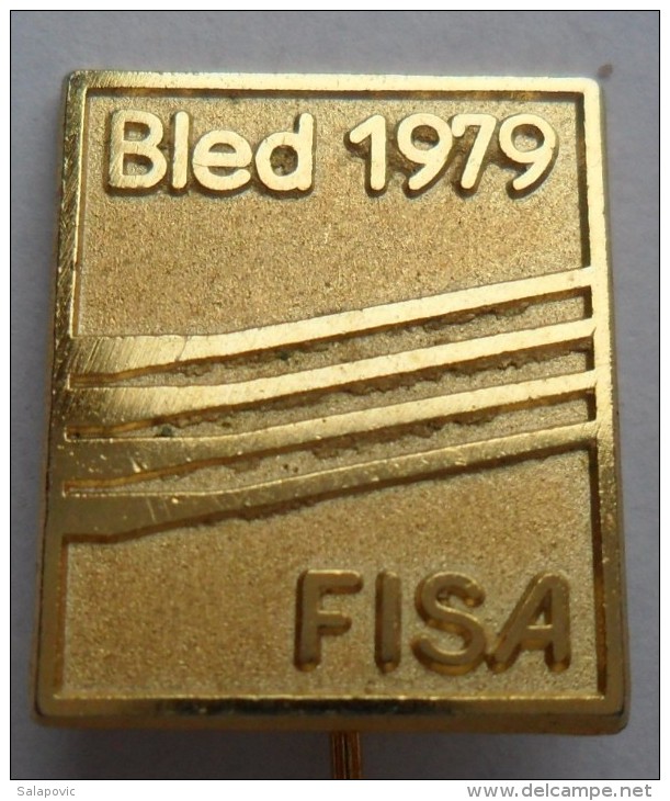 Rowing Championship Bled 1979 FISA  PINS BADGES  P - Rowing