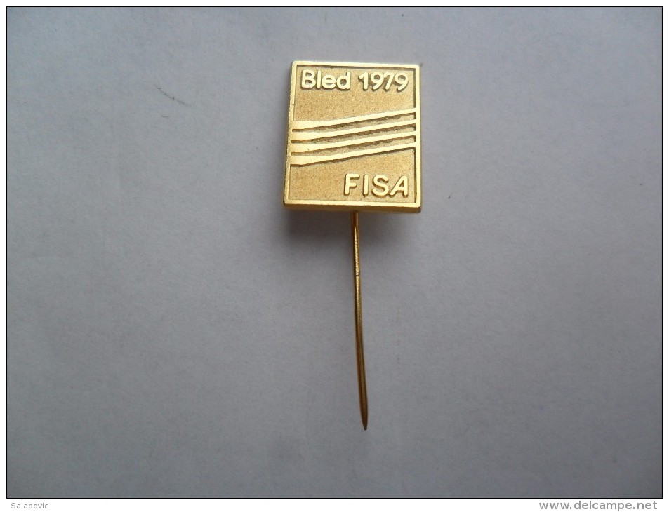 Rowing Championship Bled 1979 FISA  PINS BADGES  P - Canottaggio