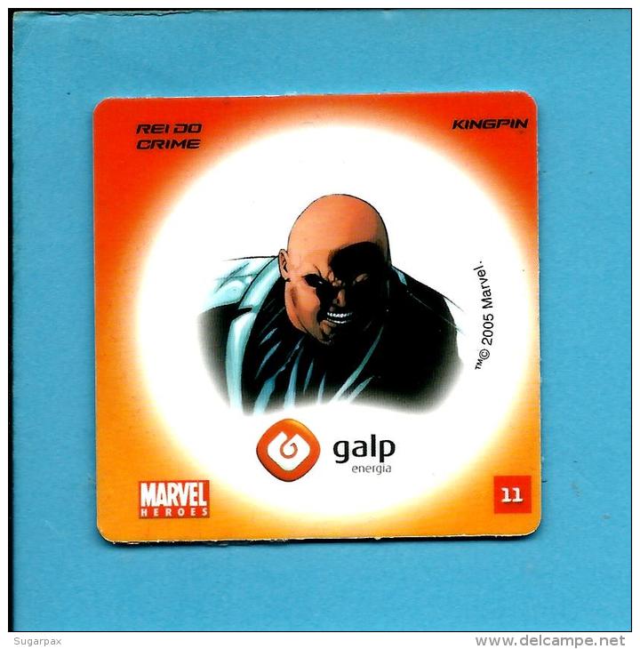 MARVEL HEROES - REI DO CRIME - KINGPIN - GALP ENERGIA N.&ordm; 11 - PORTUGAL - Marvel Heroes