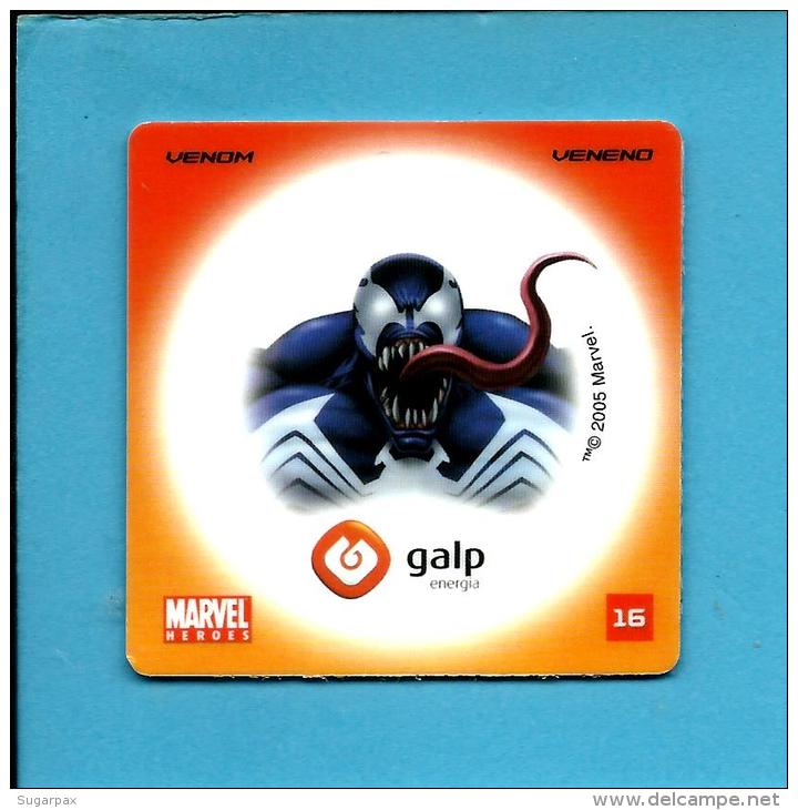 MARVEL HEROES - VENOM - VENENO - GALP ENERGIA N.&ordm; 16 - PORTUGAL - Marvel Heroes