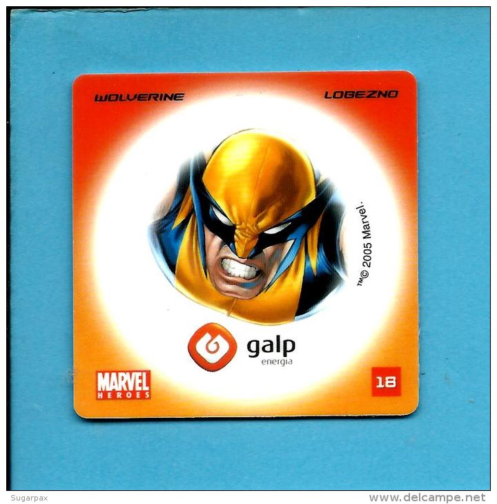 MARVEL HEROES - WOLVERINE - LOBEZNO - GALP ENERGIA N.&ordm; 18 - PORTUGAL - Gli Eroi Della Marvel