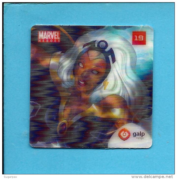 MARVEL HEROES - TEMPESTADE - TORMENTA - STORM - GALP ENERGIA N.&ordm; 19 - PORTUGAL - Marvel Heroes