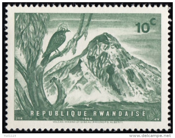 RWANDA - Scott #182 Waterfalls And Mikeno Volcanoes (*) / Mint NH Stamp - Neufs