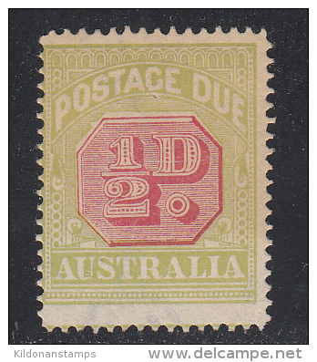 Australia 1922-30 Postage Due, Mint No Gum, Perf 14, Sc# ,SG D91 - Port Dû (Taxe)