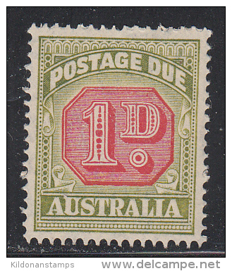 Australia 1938 Postage Due, Mint No Hinge, Perf 14.5x14, Sc# ,SG D113 - Postage Due