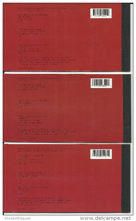 ONU - 2002 - RARES CARNETS DE PRESTIGE Des 3 BUREAUX - PATRIMOINE MONDIAL : ITALIE - Gezamelijke Uitgaven New York/Genève/Wenen
