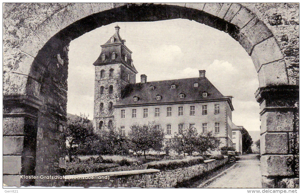 5948 SCHMALLENBERG - GRAFSCHAFT, Kloster Grafschaft, 1957 - Schmallenberg