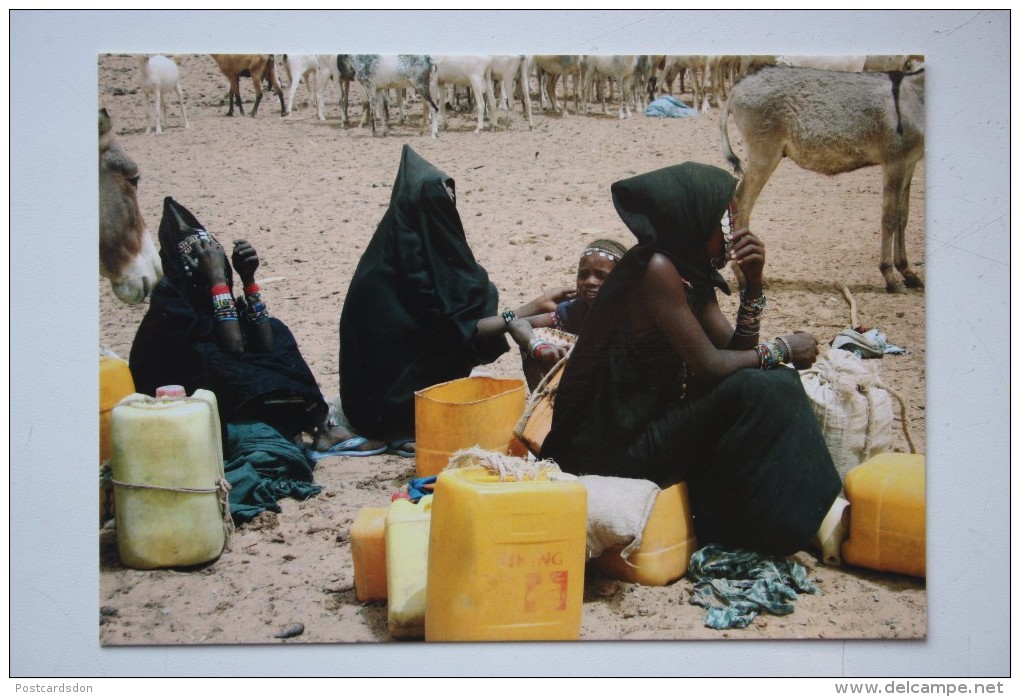 Mauritania, MAURITANIE  -  Islam Dress Women - Old Postcard - Mauretanien