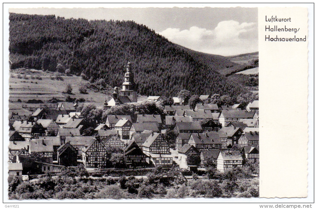 5789 HALLENBERG (Meschede), Panorama - Meschede