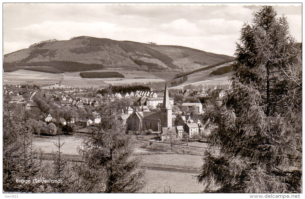 5787 OLSBERG - BIGGE, Panorama - Meschede