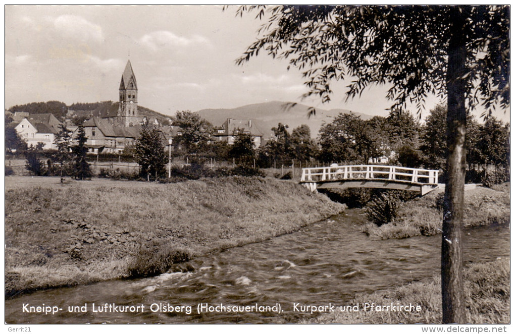 5787 OLSBERG, Kurpark, Kirche - Meschede