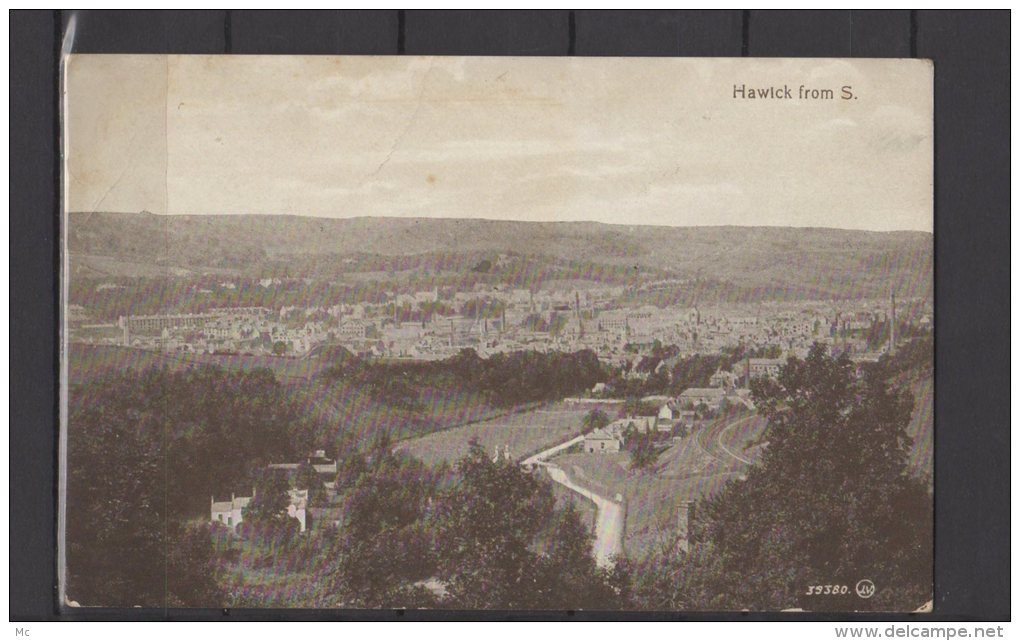 Ecosse - Hawick From S. - View ... - Roxburghshire