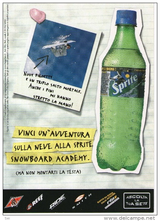 A 3656  -  Bevande Sprite - Pubblicitari