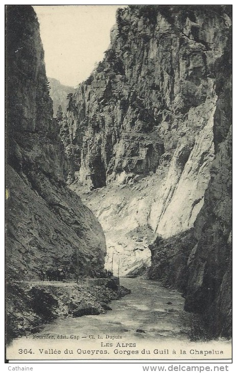 05 . LES ALPES . VALLEE DU QUEYRAS . GORGES DU GUIL A LA CHAPELUS . ATTELAGES - Otros & Sin Clasificación