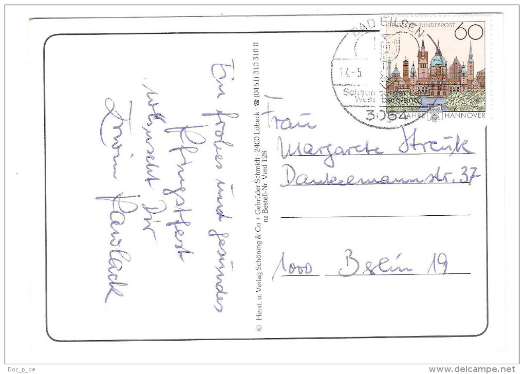 Deutschland - Reiterstadt Verden An Der Aller - Nice Stamp - Verden