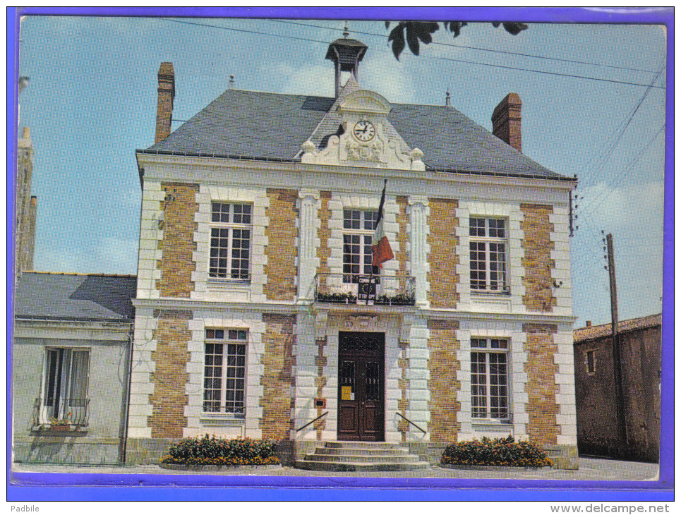 Carte Postale 44. Bourgneuf-en-Retz  La Mairie  Trés Beau Plan - Bourgneuf-en-Retz