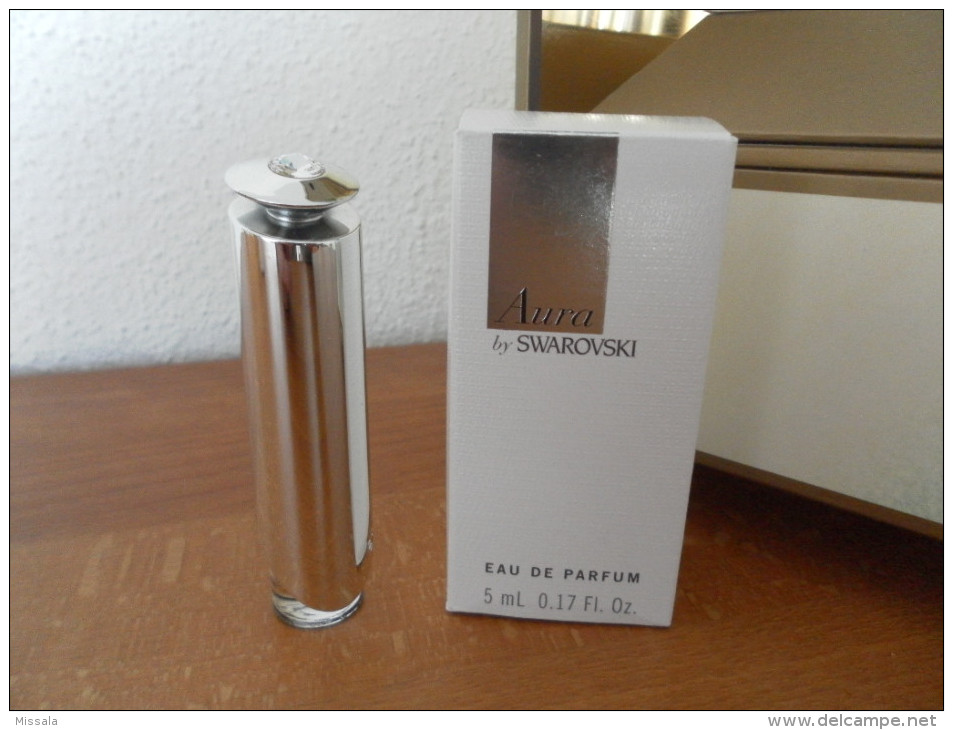 ACHAT IMMEDIAT;;;;MINIATURE AURA BY SWAROVSKI 5 ML EAU DE PARFUM GROSSE BOITE - Miniatures Womens' Fragrances (in Box)