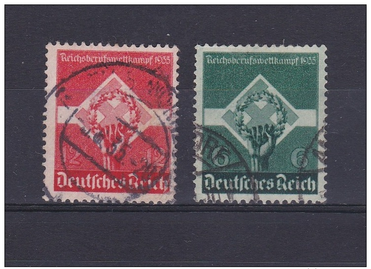 Allemagne - Deutfches Reich - N° 530 Et 531 Oblitérés - Cote = 3.75€ - Used Stamps